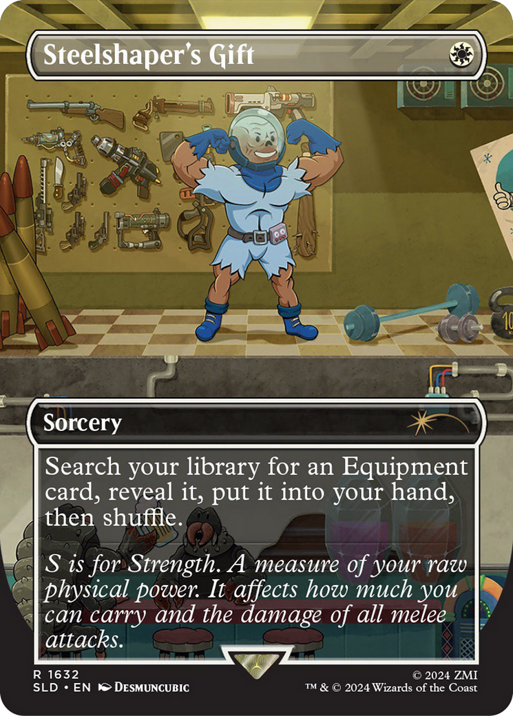 Steelshaper's Gift (Rainbow Foil) [Secret Lair Drop Series] | Boutique FDB TCG