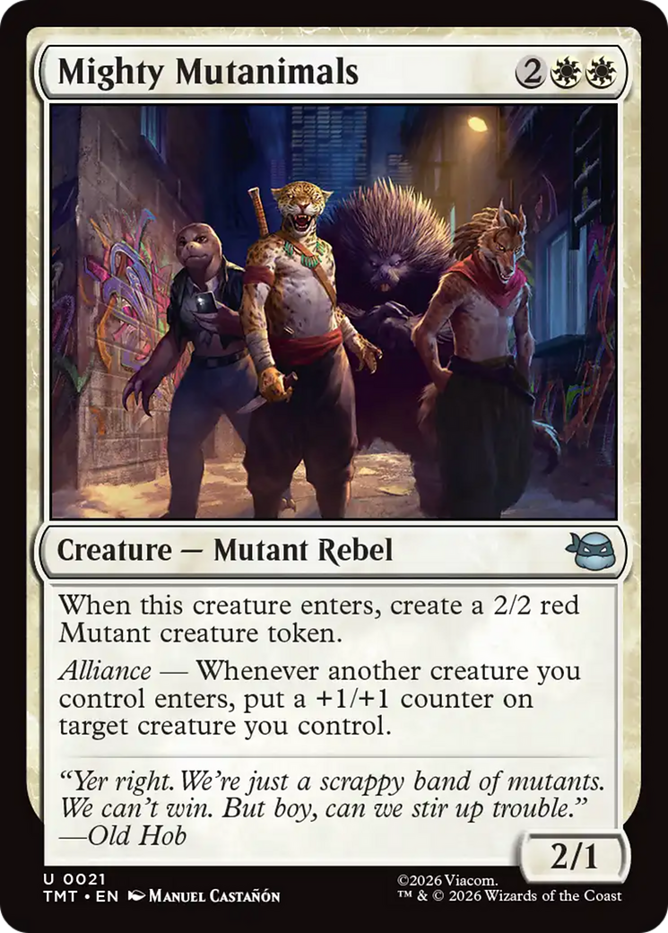 Mighty Mutanimals [Teenage Mutant Ninja Turtles] | Boutique FDB TCG