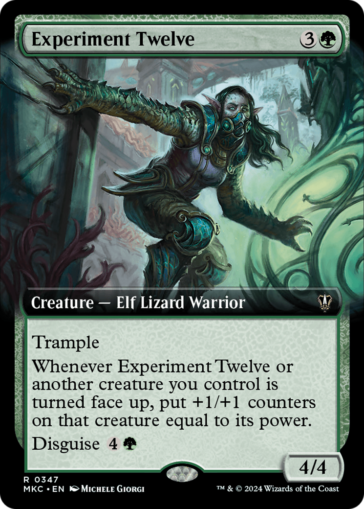 Experiment Twelve (Extended Art) [Murders at Karlov Manor Commander] | Boutique FDB TCG