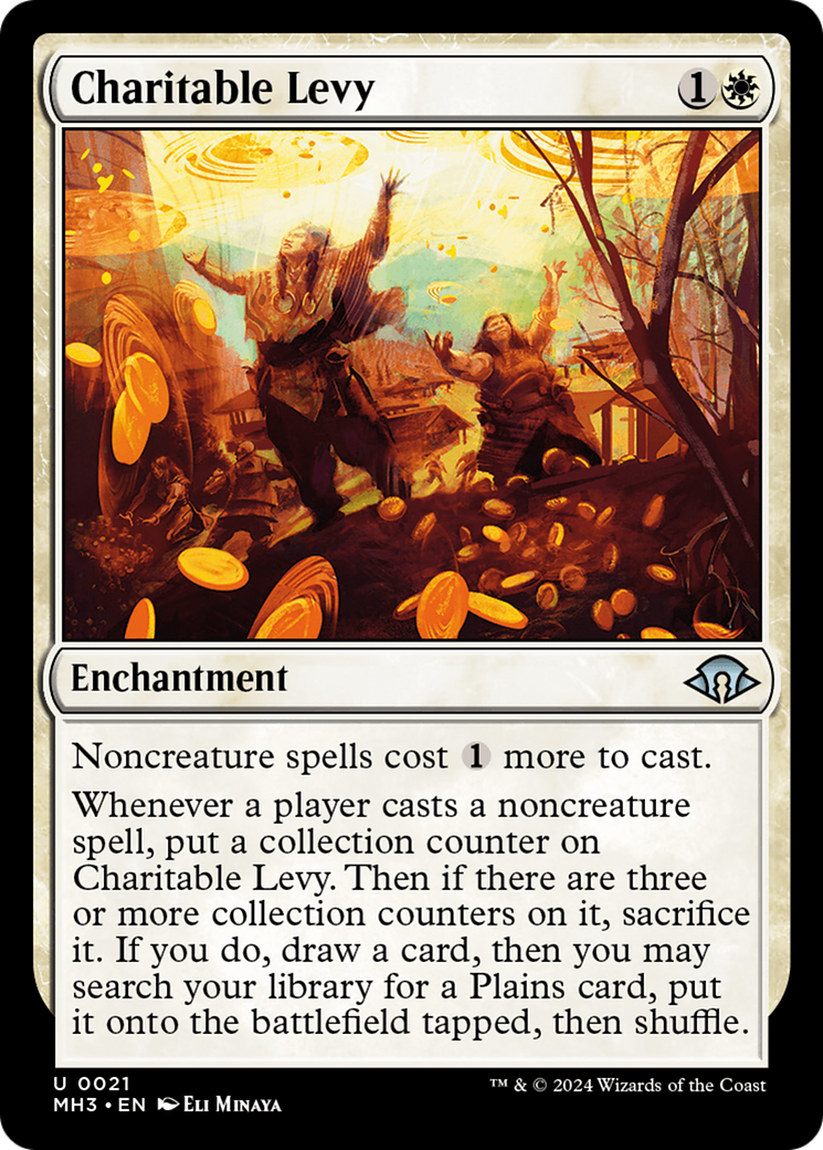 Charitable Levy [Modern Horizons 3] | Boutique FDB TCG