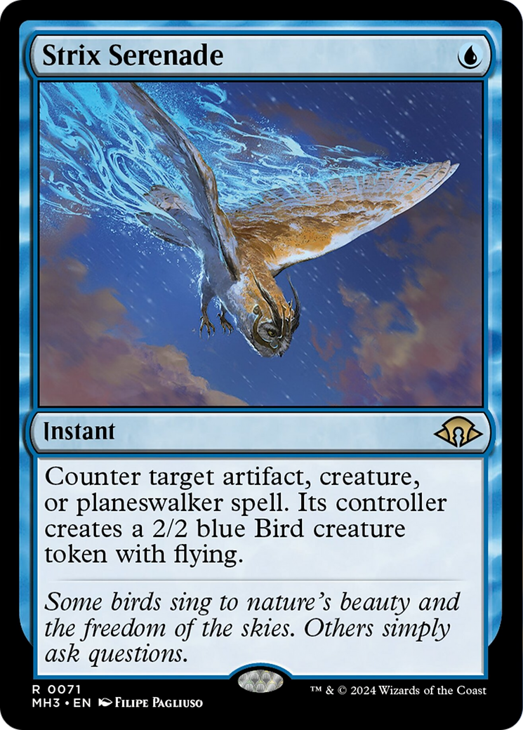 Strix Serenade [Modern Horizons 3] | Boutique FDB TCG