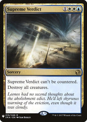 Supreme Verdict [Mystery Booster] | Boutique FDB TCG