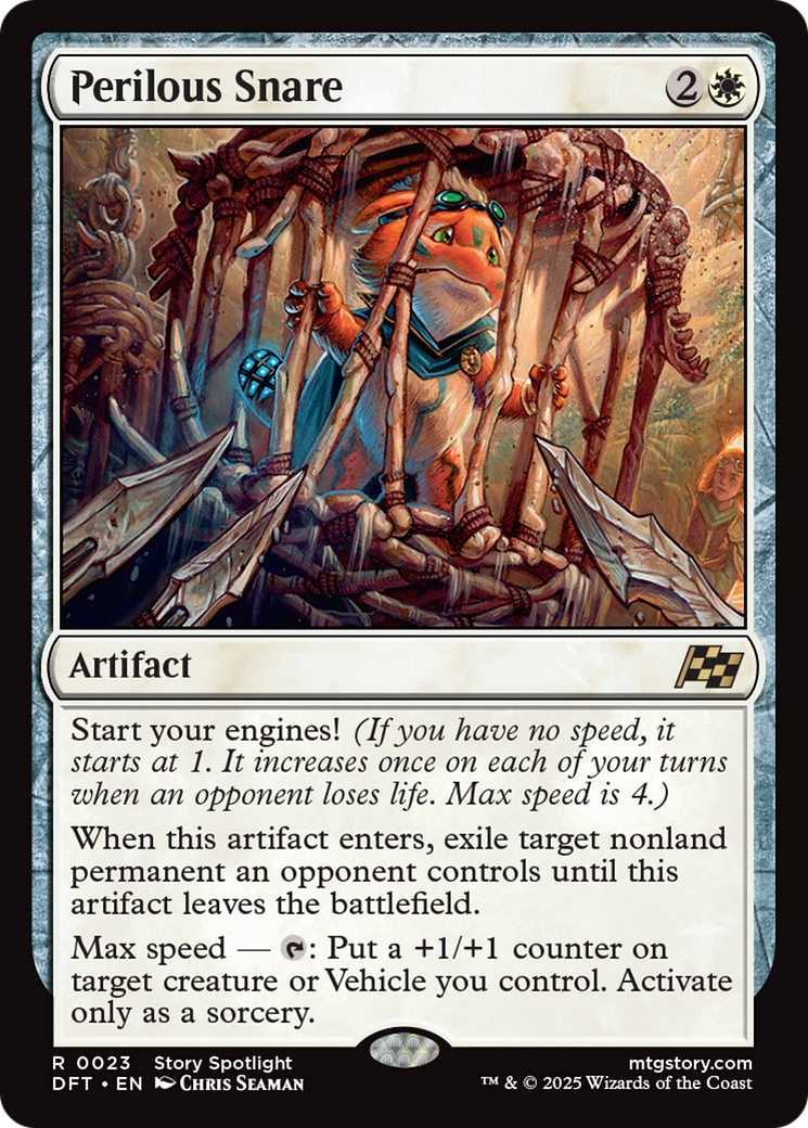 Perilous Snare [Aetherdrift] | Boutique FDB TCG