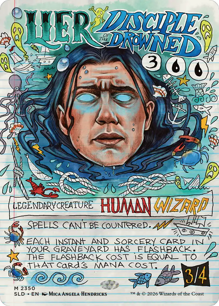 Lier, Disciple of the Drowned (2350) [Secret Lair Drop] | Boutique FDB TCG