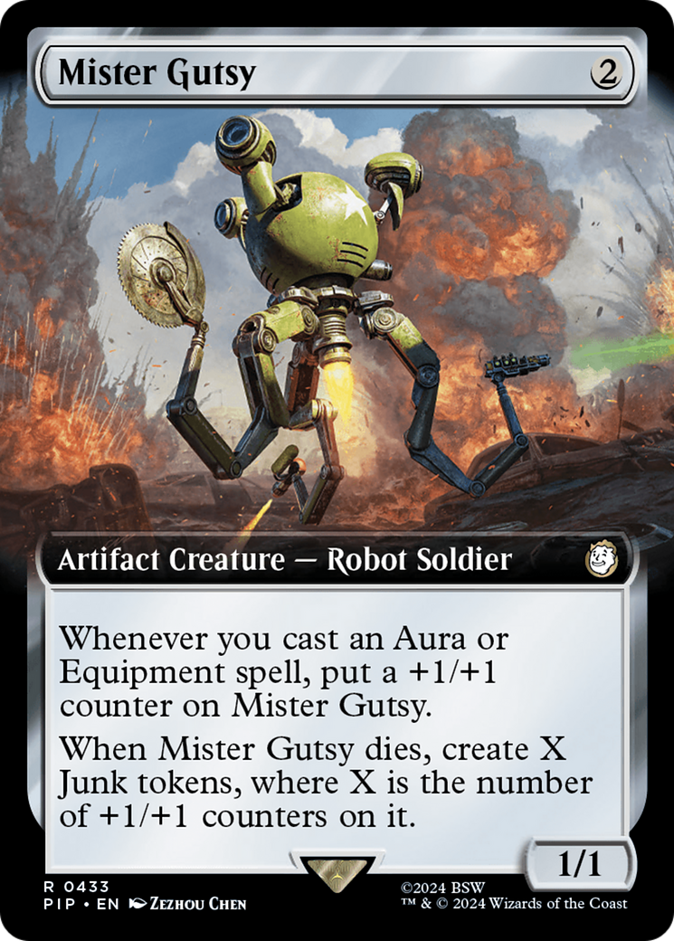 Mister Gutsy (Extended Art) [Fallout] | Boutique FDB TCG