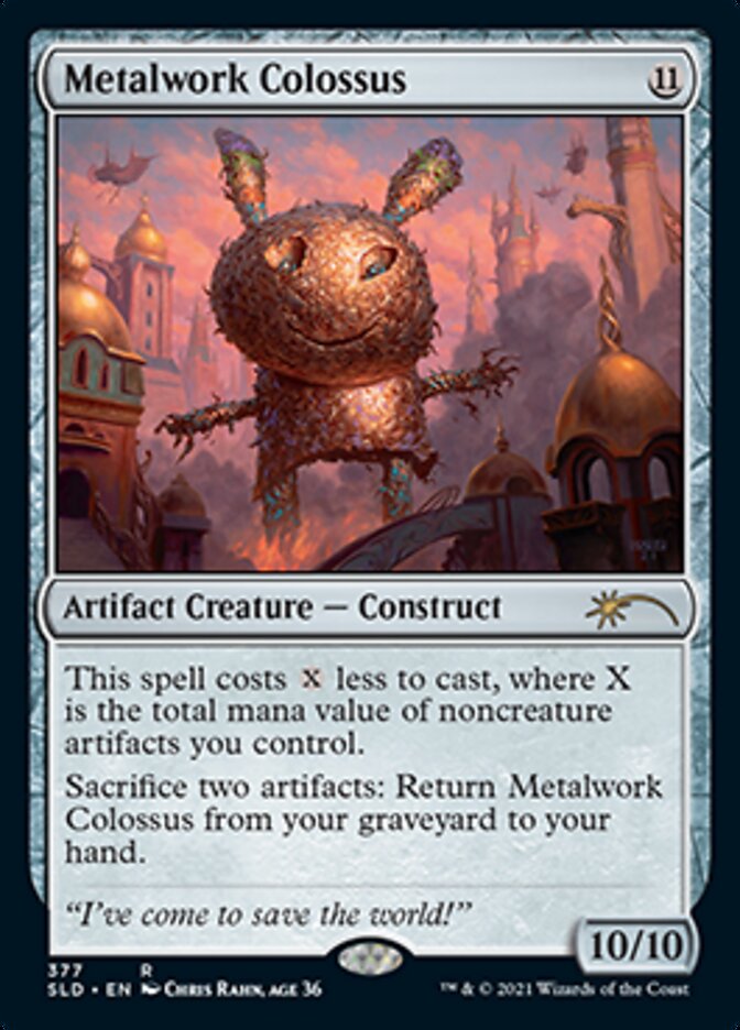 Metalwork Colossus (377) [Secret Lair Drop Series] | Boutique FDB TCG