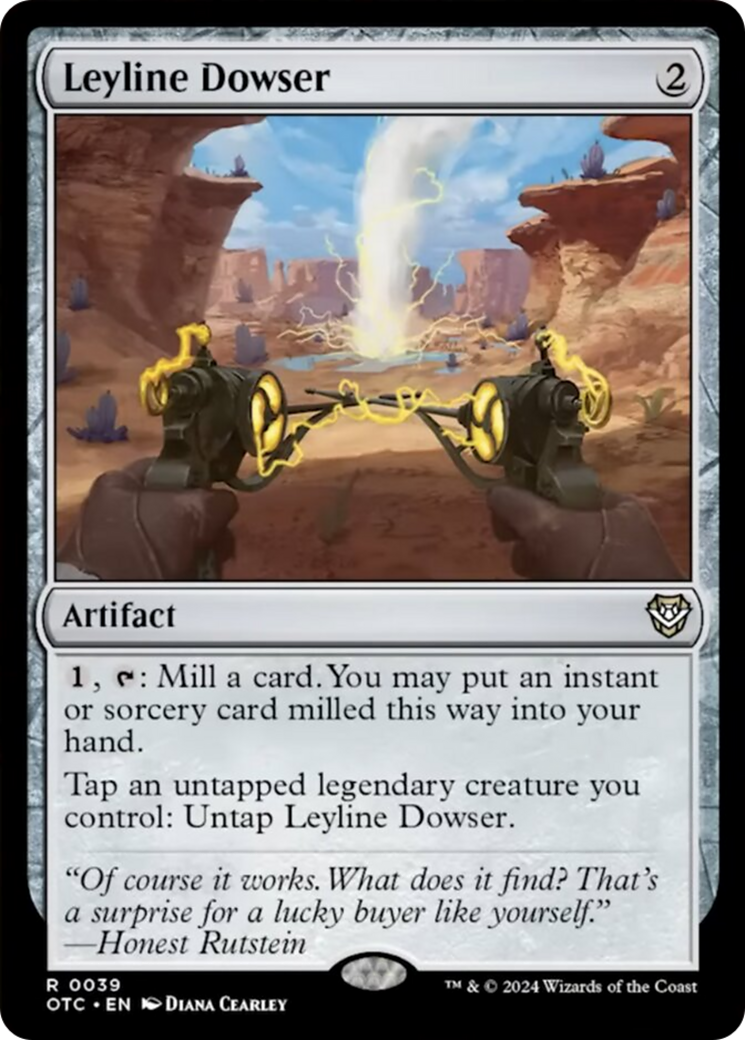 Leyline Dowser [Outlaws of Thunder Junction Commander] | Boutique FDB TCG