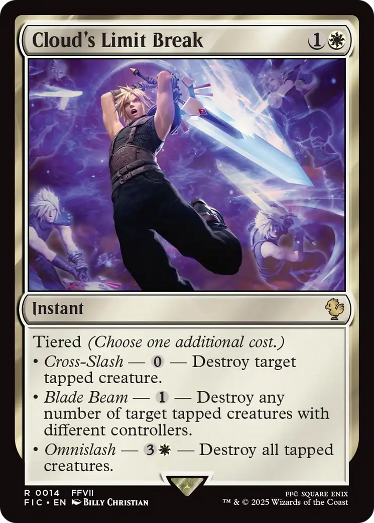 Cloud's Limit Break [FINAL FANTASY Commander] | Boutique FDB TCG