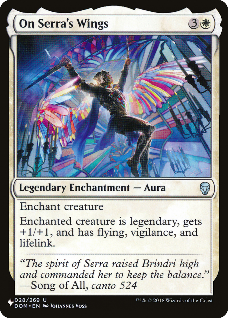 On Serra's Wings [The List] | Boutique FDB TCG