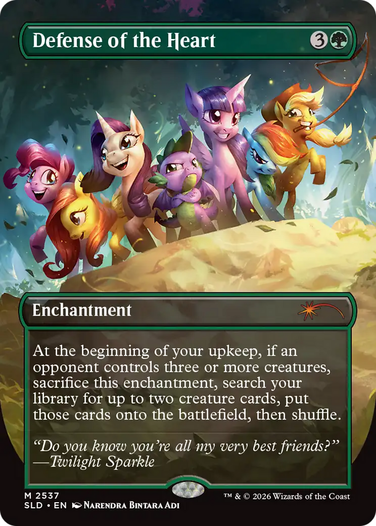 Defense of the Heart (2537) [Secret Lair Drop] | Boutique FDB TCG