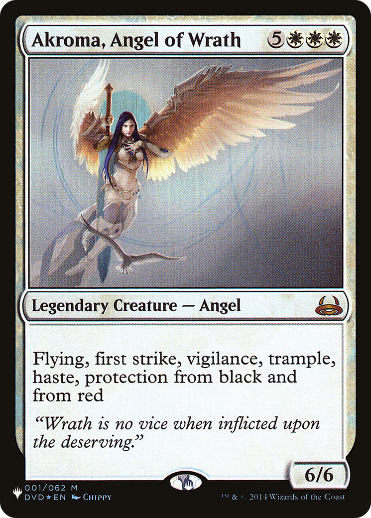 Akroma, Angel of Wrath [The List Reprints] | Boutique FDB TCG