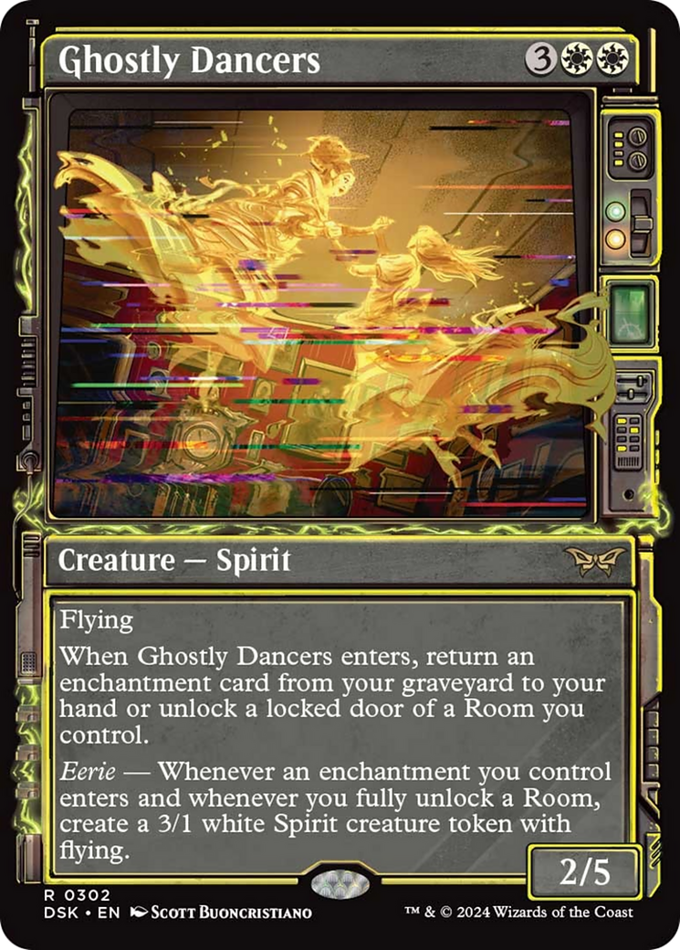 Ghostly Dancers (Showcase) [Duskmourn: House of Horror] | Boutique FDB TCG