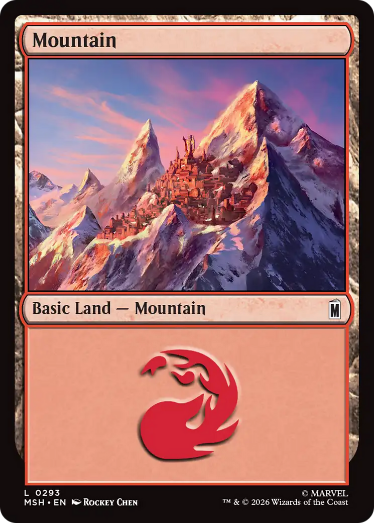 Mountain (0293) [Marvel Super Heroes] | Boutique FDB TCG