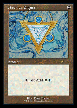 Azorius Signet (Retro) [Secret Lair Drop Series] | Boutique FDB TCG