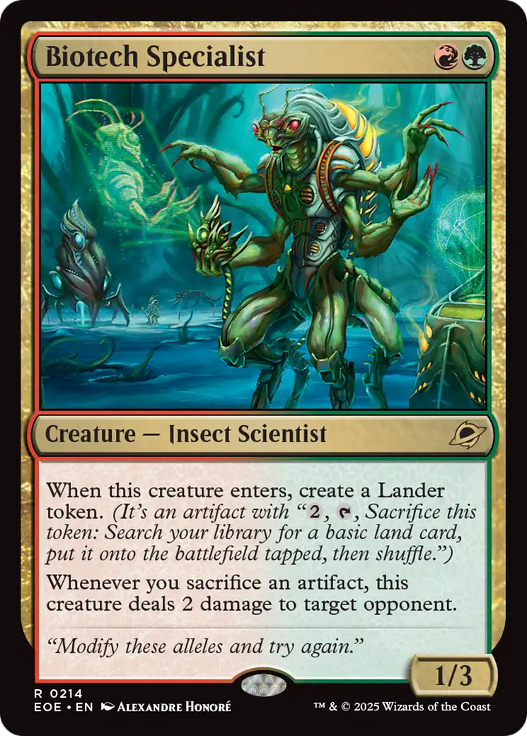 Biotech Specialist [Edge of Eternities] | Boutique FDB TCG