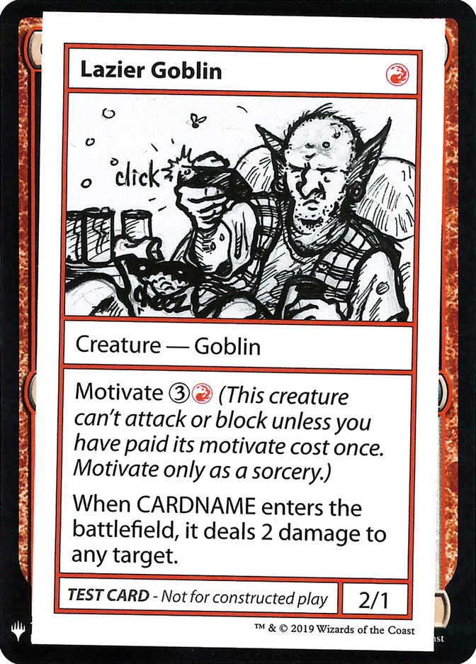 Lazier Goblin [Mystery Booster Playtest Cards] | Boutique FDB TCG