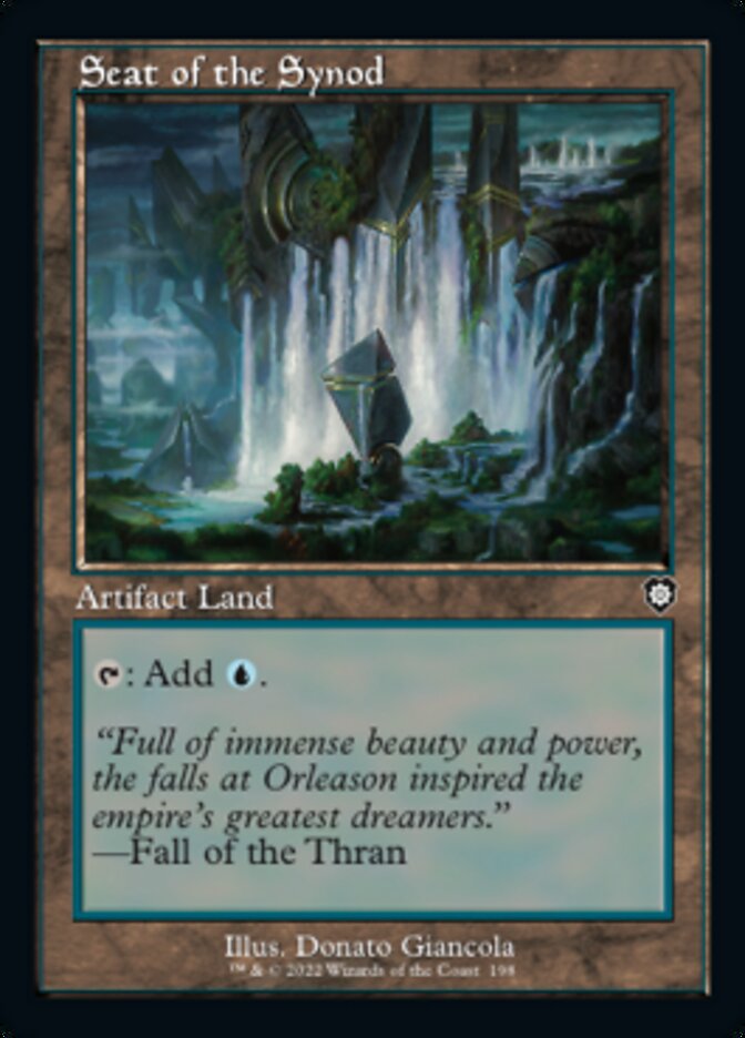 Seat of the Synod (Retro) [The Brothers' War Commander] | Boutique FDB TCG