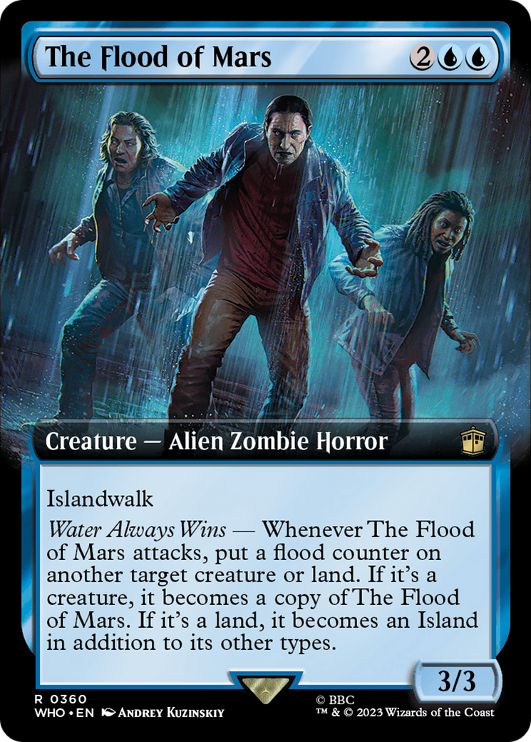 The Flood of Mars (Extended Art) [Doctor Who] | Boutique FDB TCG