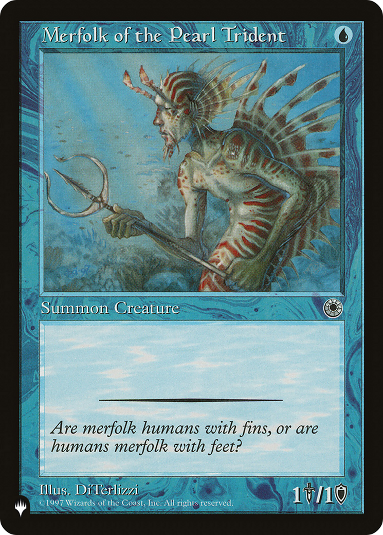 Merfolk of the Pearl Trident [The List Reprints] | Boutique FDB TCG