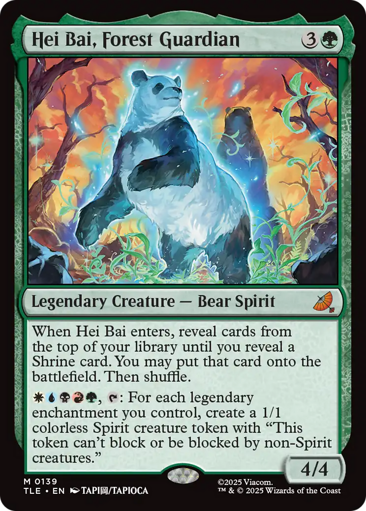 Hei Bai, Forest Guardian [Avatar: The Last Airbender: Eternal-Legal] | Boutique FDB TCG