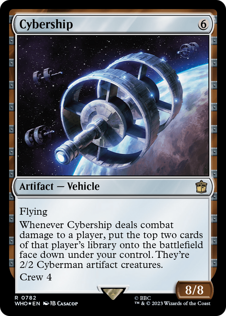 Cybership (Surge Foil) [Doctor Who] | Boutique FDB TCG