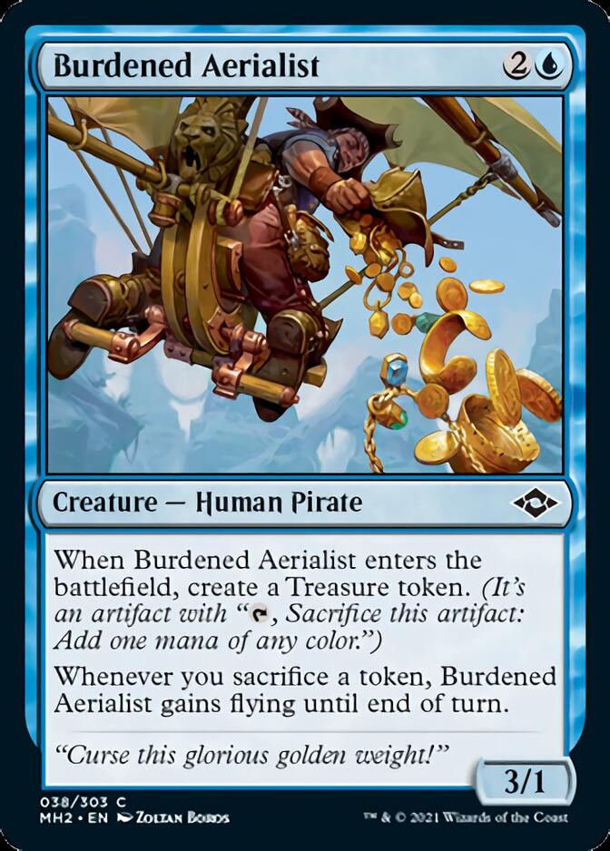 Burdened Aerialist [Modern Horizons 2] | Boutique FDB TCG