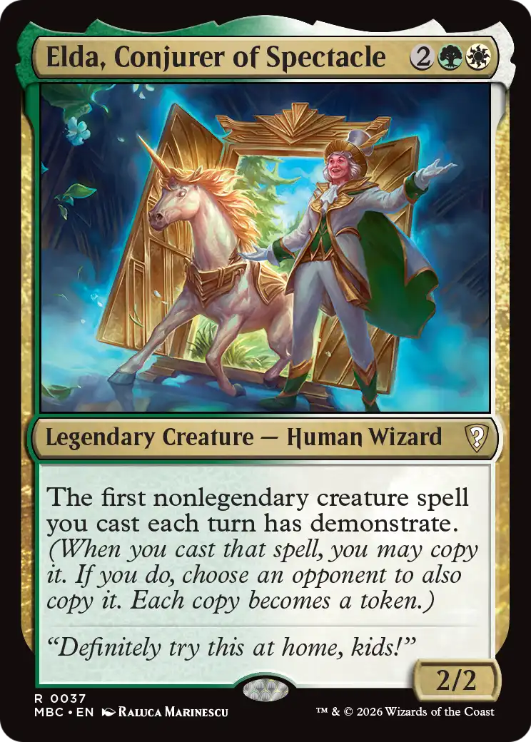 Elda, Conjurer of Spectacle [Mystery Booster: Commander Edition] | Boutique FDB TCG