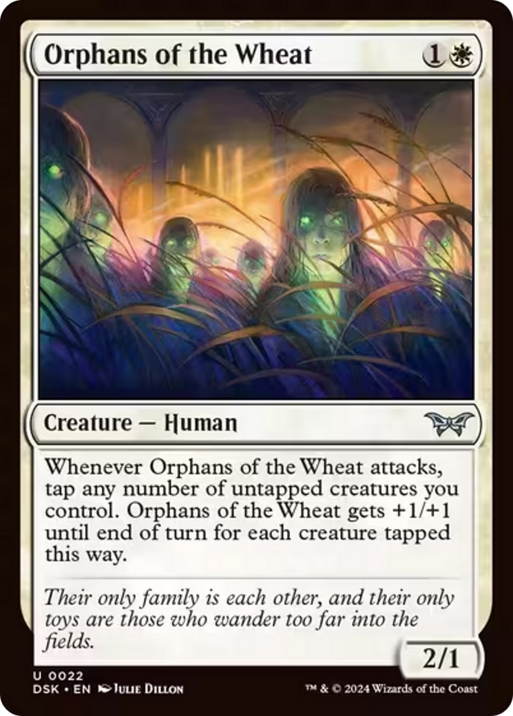 Orphans of the Wheat [Duskmourn: House of Horror] | Boutique FDB TCG