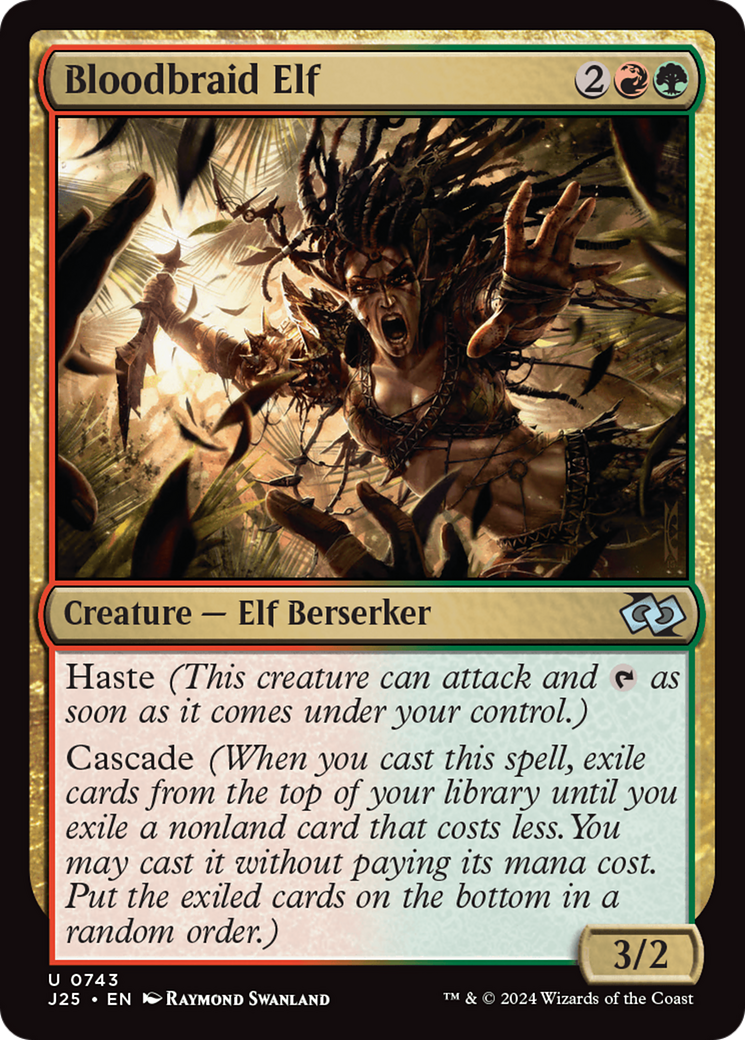 Bloodbraid Elf [Foundations Jumpstart] | Boutique FDB TCG