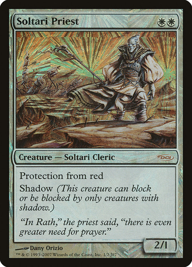 Soltari Priest [Junior Super Series] | Boutique FDB TCG