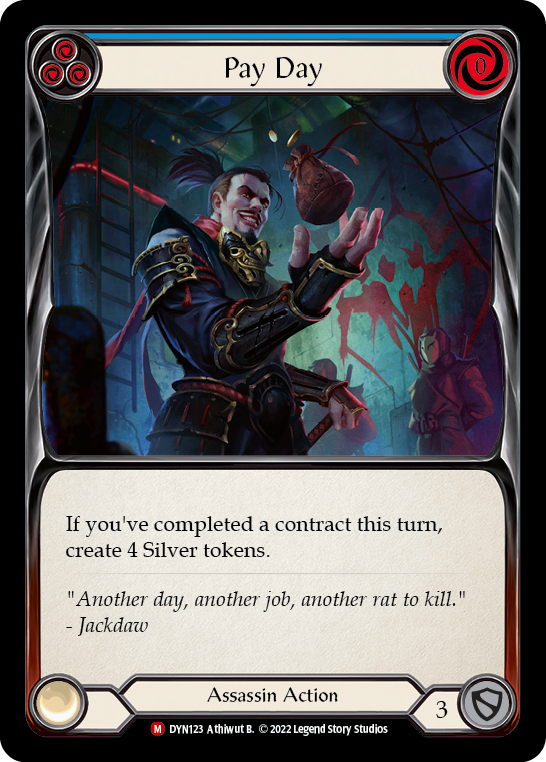 Pay Day [DYN123] (Dynasty)  Rainbow Foil | Boutique FDB TCG