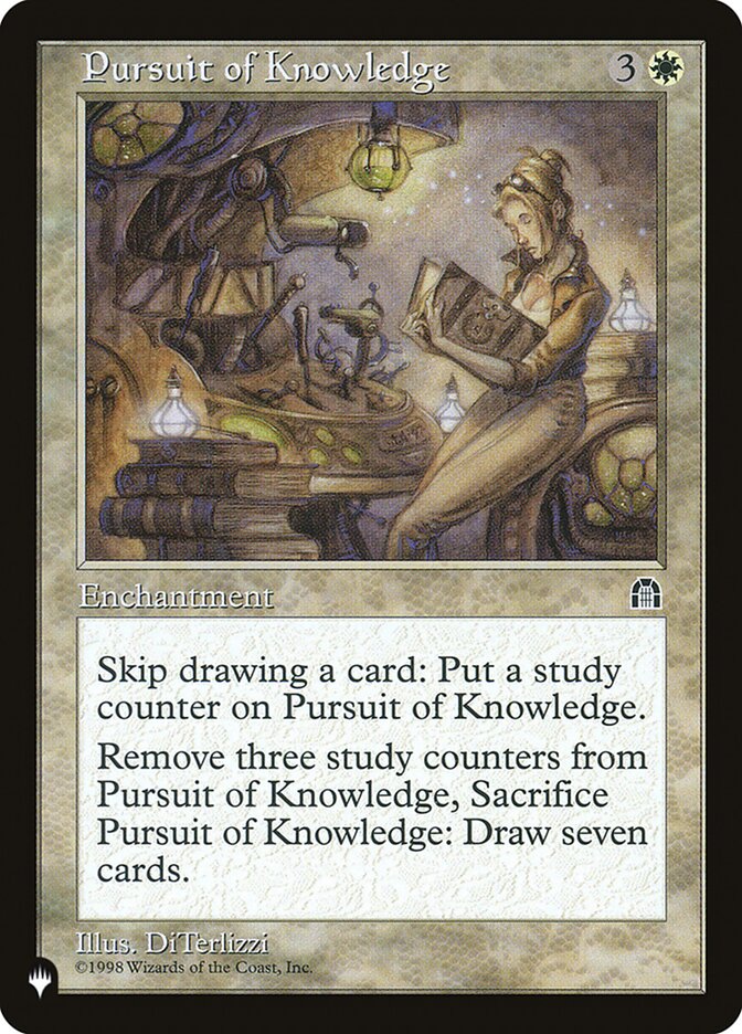 Pursuit of Knowledge [The List] | Boutique FDB TCG