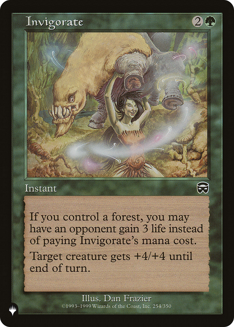 Invigorate (MMQ) [The List Reprints] | Boutique FDB TCG