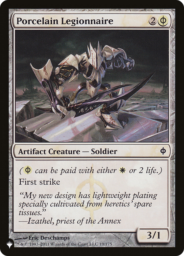 Porcelain Legionnaire [The List] | Boutique FDB TCG