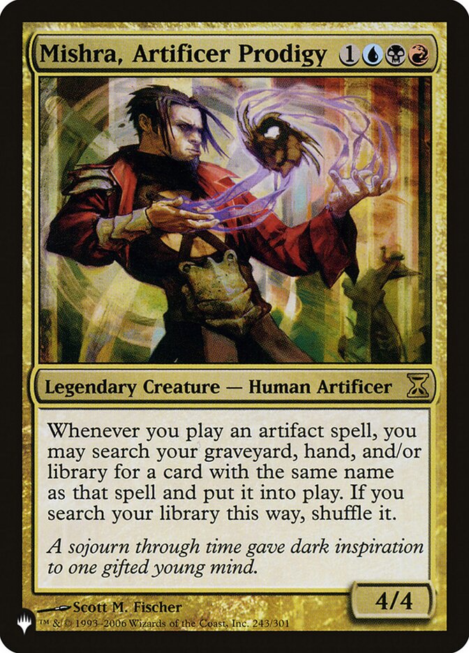 Mishra, Artificer Prodigy [The List] | Boutique FDB TCG