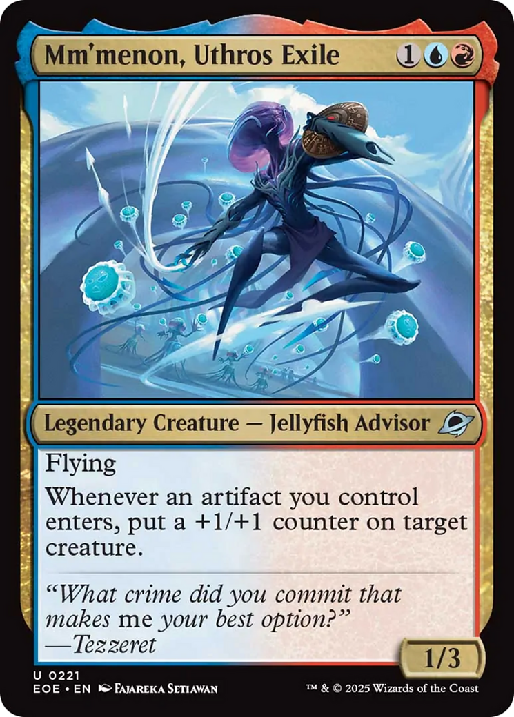 Mm'menon, Uthros Exile [Edge of Eternities] | Boutique FDB TCG