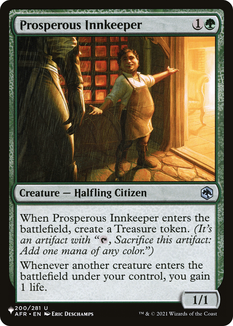 Prosperous Innkeeper [The List] | Boutique FDB TCG