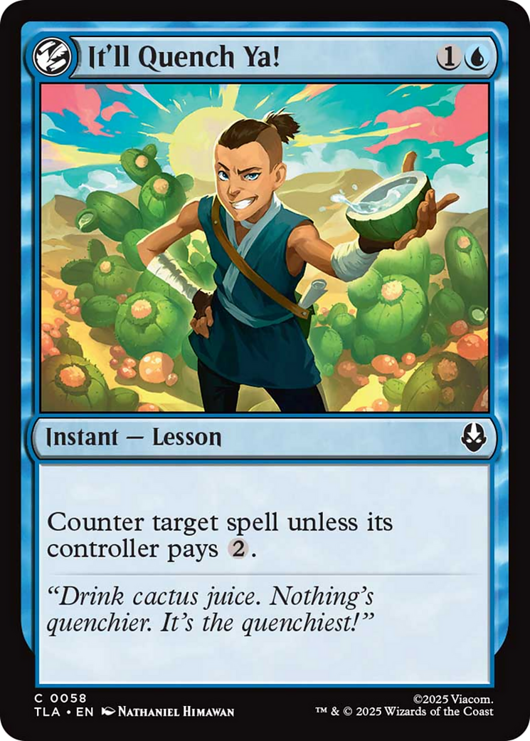 It'll Quench Ya! [Avatar: The Last Airbender] | Boutique FDB TCG