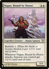 Nagao, Bound by Honor [The List] | Boutique FDB TCG