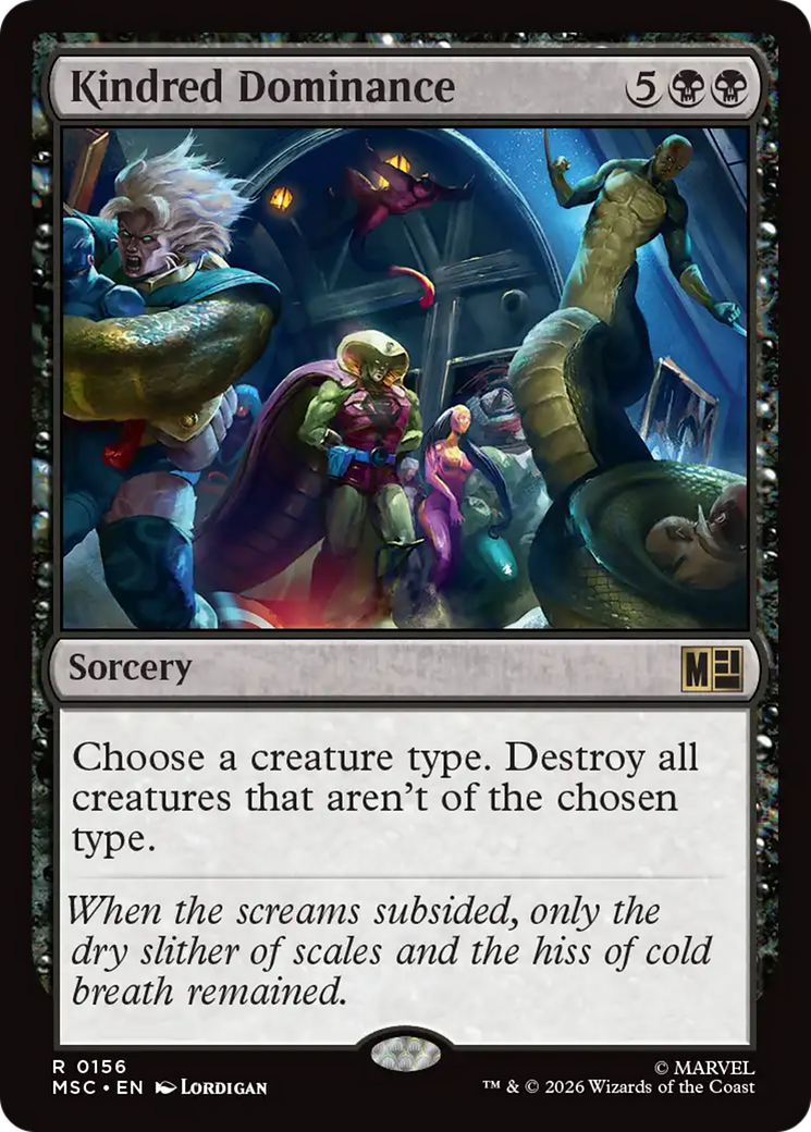 Kindred Dominance (Surge Foil) [Marvel Super Heroes Commander] | Boutique FDB TCG