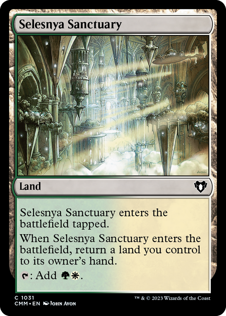 Selesnya Sanctuary [Commander Masters] | Boutique FDB TCG