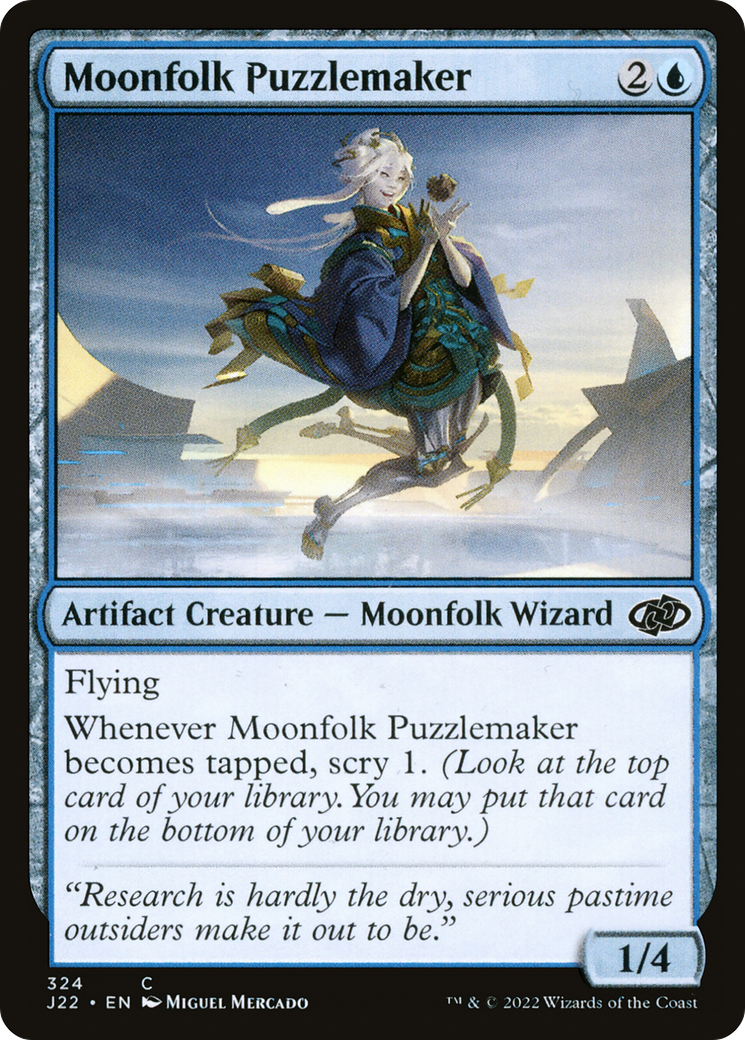 Moonfolk Puzzlemaker [Jumpstart 2022] | Boutique FDB TCG