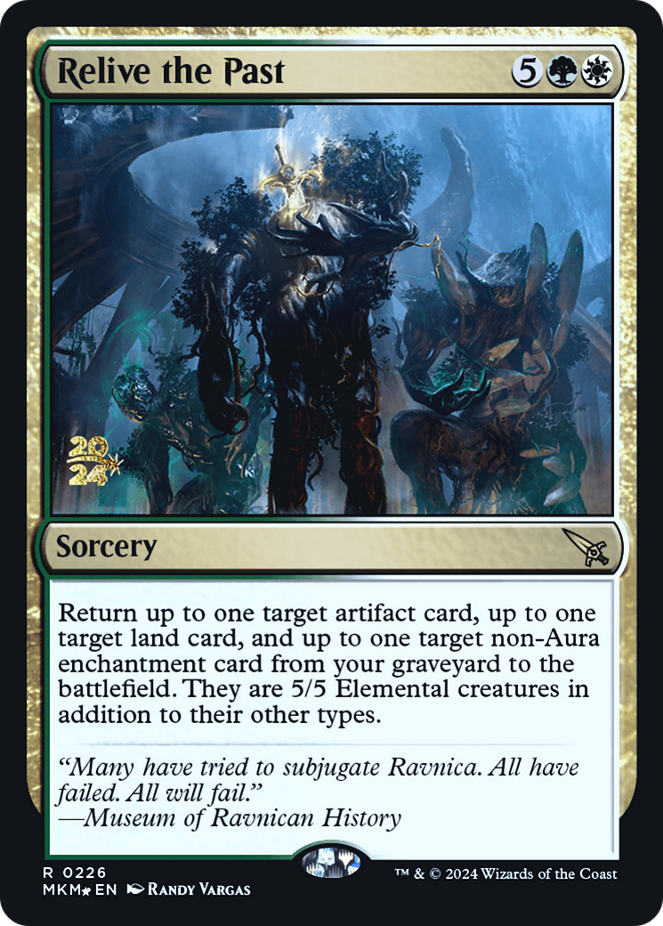Relive the Past [Murders at Karlov Manor Prerelease Promos] | Boutique FDB TCG