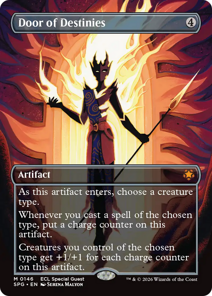 Door of Destinies (Borderless) [Lorwyn Eclipsed Special Guests] | Boutique FDB TCG