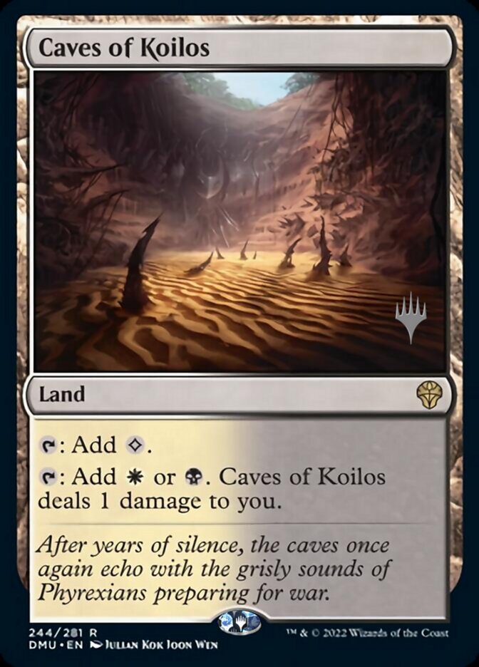 Caves of Koilos (Promo Pack) [Dominaria United Promos] | Boutique FDB TCG