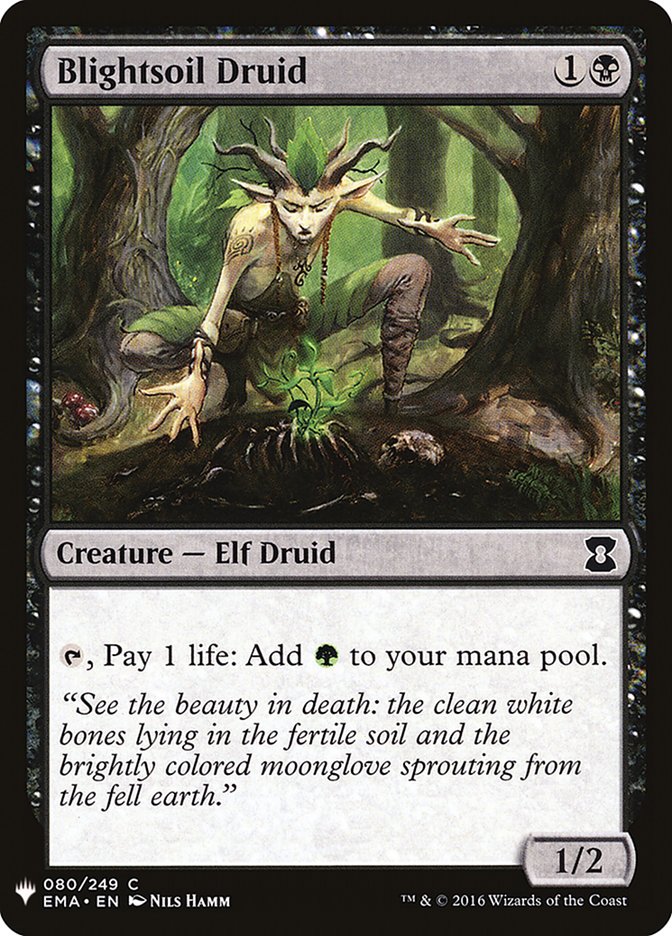 Blightsoil Druid [Mystery Booster] | Boutique FDB TCG