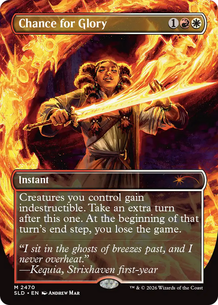 Chance for Glory (2470) [Secret Lair Drop] | Boutique FDB TCG