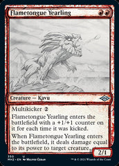 Flametongue Yearling (Sketch) [Modern Horizons 2] | Boutique FDB TCG