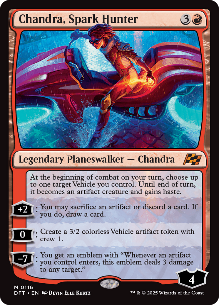 Chandra, Spark Hunter [Aetherdrift] | Boutique FDB TCG