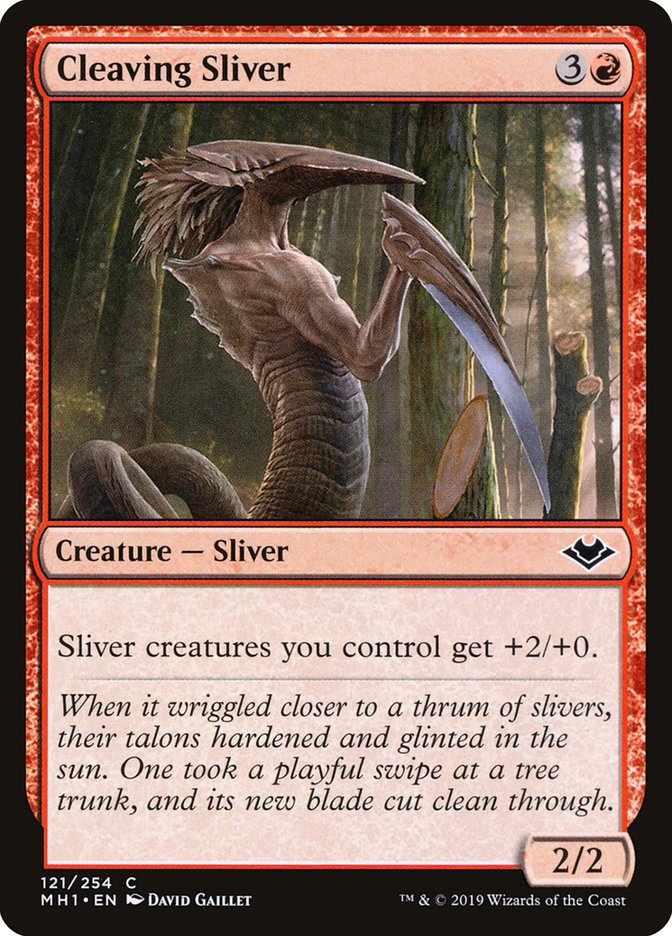 Cleaving Sliver [Modern Horizons] | Boutique FDB TCG